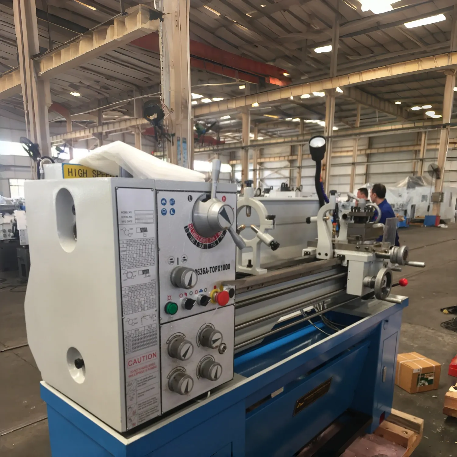 C0632Ax1000 Precision Compact Metal Lathe - 13" x 40" Gear Head Manual Lathe for Repair Shops & Vocational Training