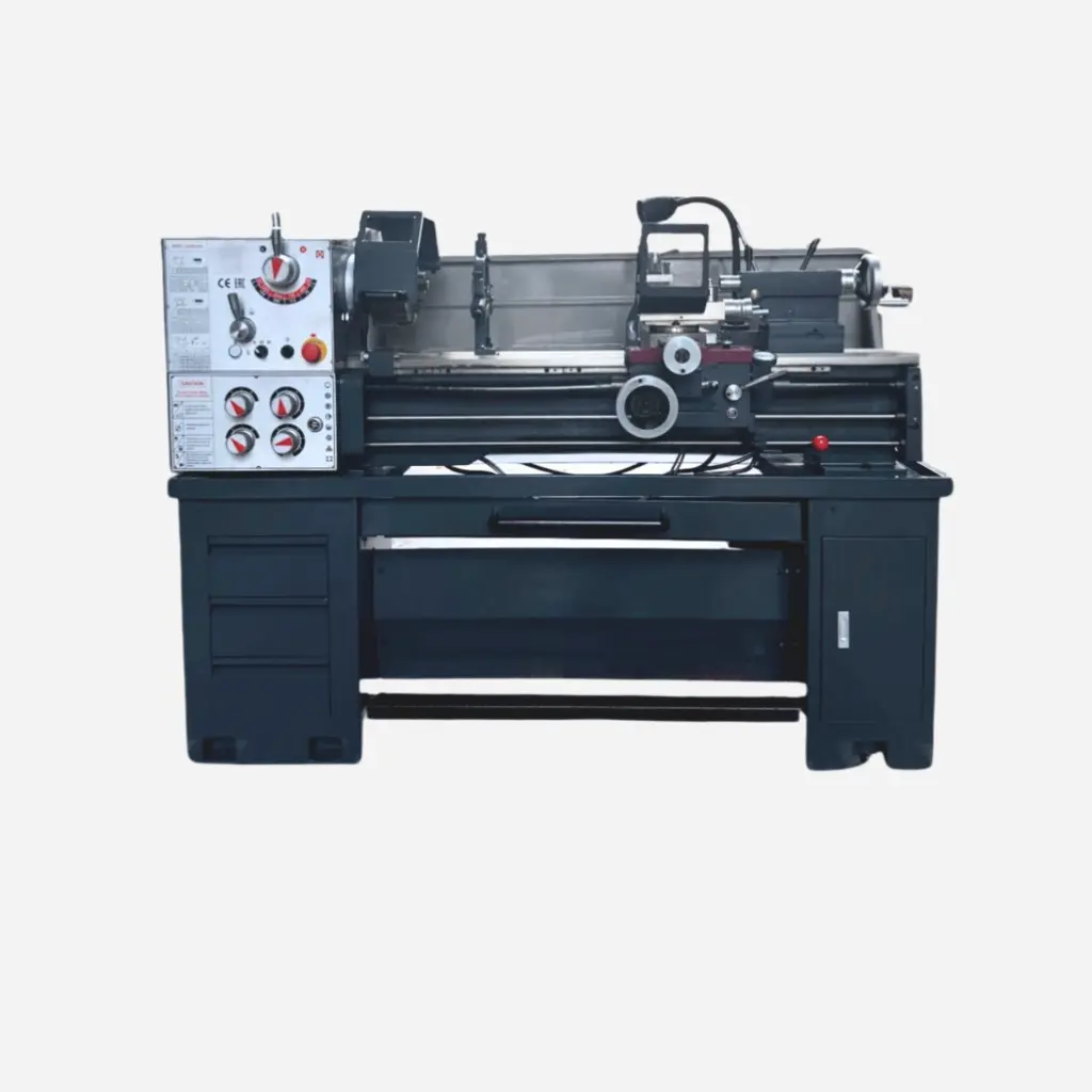 C0636Ax1000 Precision Metal Bench Lathe - 14" x 40" Gear Head Gap Bed Lathe for Professional Metalworking & Maintenance