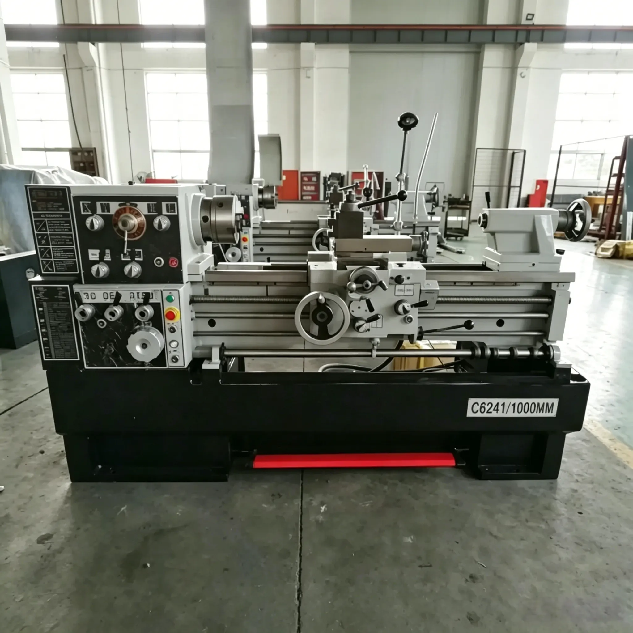 C6241 x 1000mm Conventional Lathe Machine | 58mm Spindle Bore & 5.5KW Heavy-Duty Power
