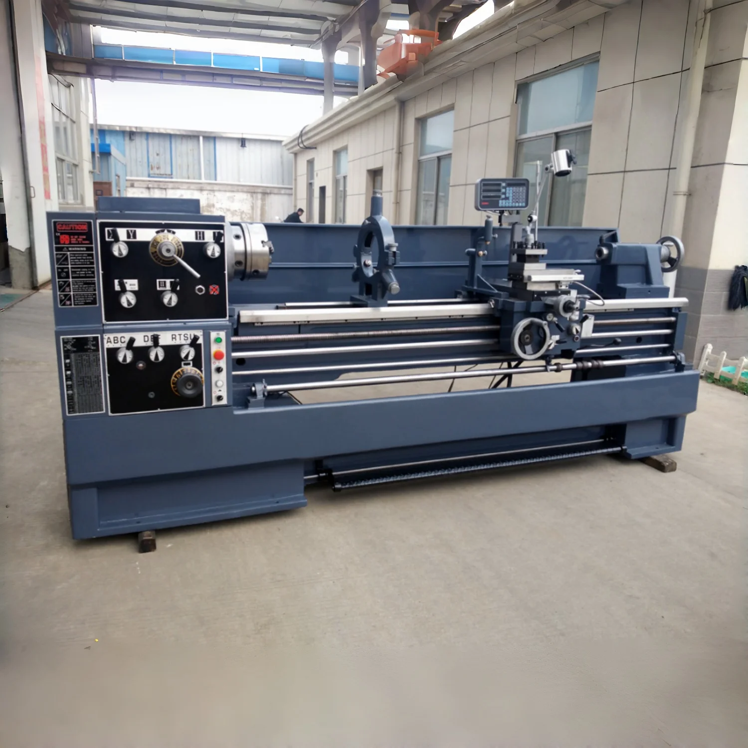 C6256E x 2000mm Conventional Lathe Machine | 105mm Spindle Bore & 7.5KW Main Power