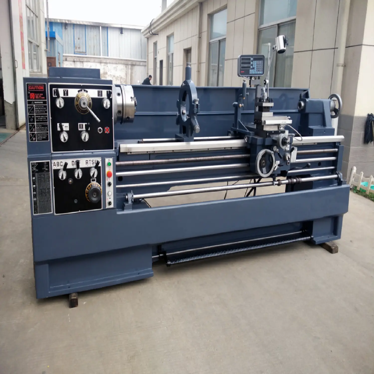 CD6251 x 2000mm Industrial Manual Lathe | 80mm Spindle Bore & 5.5KW Motor Power