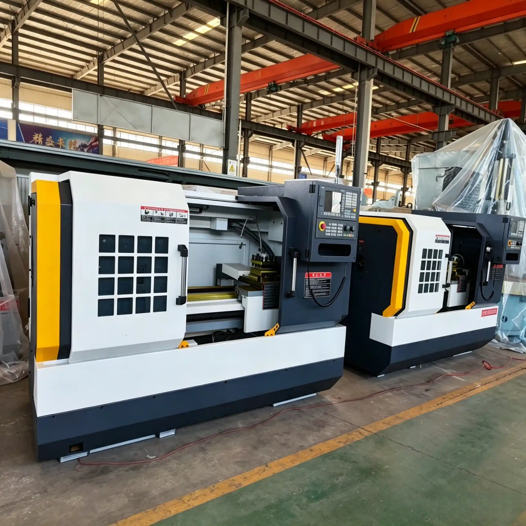 CK6140 High-Precision CNC Lathe Machine | 4-Station Electric Turret & GSK/Fanuc Control Turning Center
