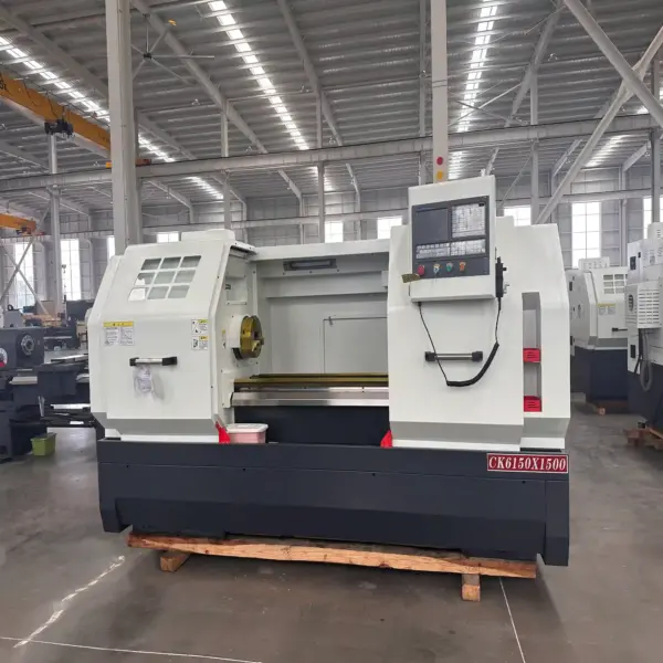 CK6150 Heavy-Duty Horizontal CNC Lathe Machine | Φ500mm Swing & 82mm Spindle Bore Turning Center