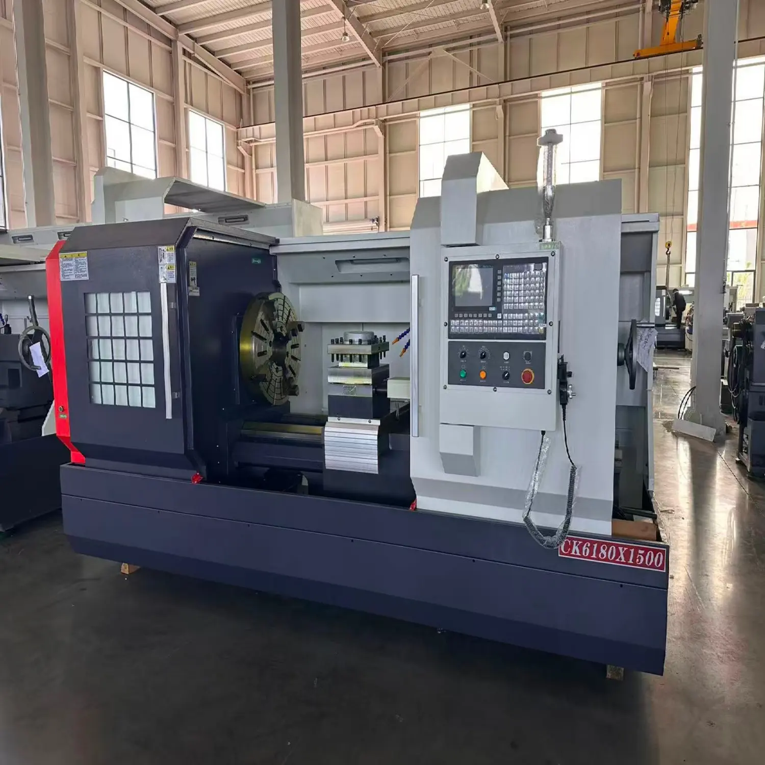 CK6180 Heavy-Duty Large Swing CNC Lathe Machine | 800mm Swing & 105mm Big Bore Turning Center - Image 7