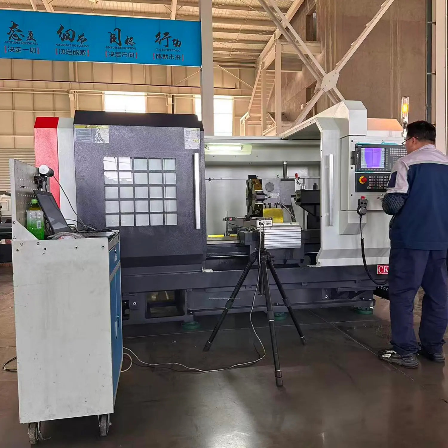 CK6180 Heavy-Duty Large Swing CNC Lathe Machine | 800mm Swing & 105mm Big Bore Turning Center - Image 11