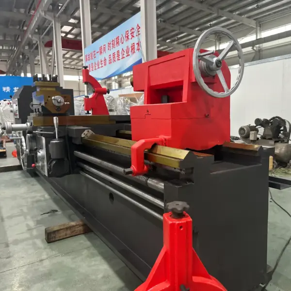 CW61100 Heavy-Duty Horizontal Lathe | Ø105mm Large Spindle Bore | 11kW High-Torque Power | 600mm Ultra-Wide Bedway