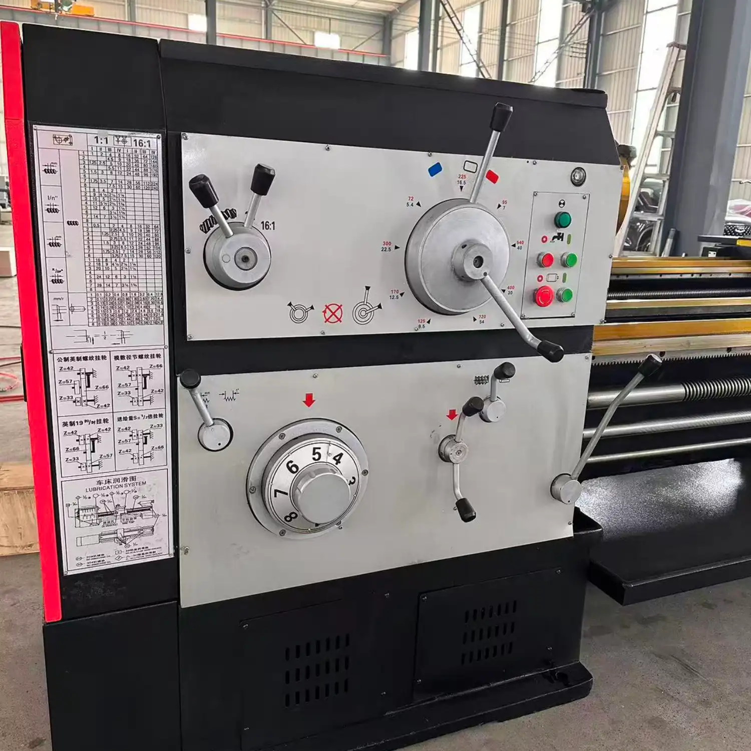 CW6163B x 3000mm Horizontal Manual Lathe | Ø105mm Spindle Bore | 11kW Heavy-Duty Power | 550mm Bedway Width