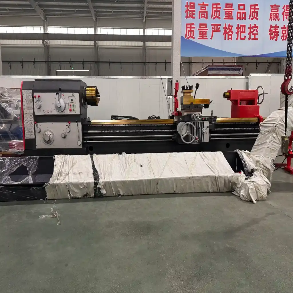 CW6180 x 3000mm Heavy-Duty Manual Lathe | Ø105mm Spindle Bore | 11kW High-Torque Power | 600mm Extra-Wide Bedway