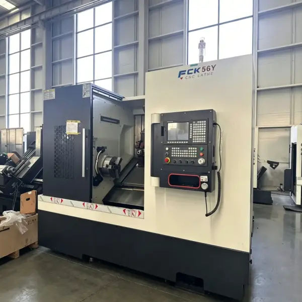 FCK56Y CNC Turning and Milling Center | Slant Bed Lathe with Y-Axis and Live Tooling