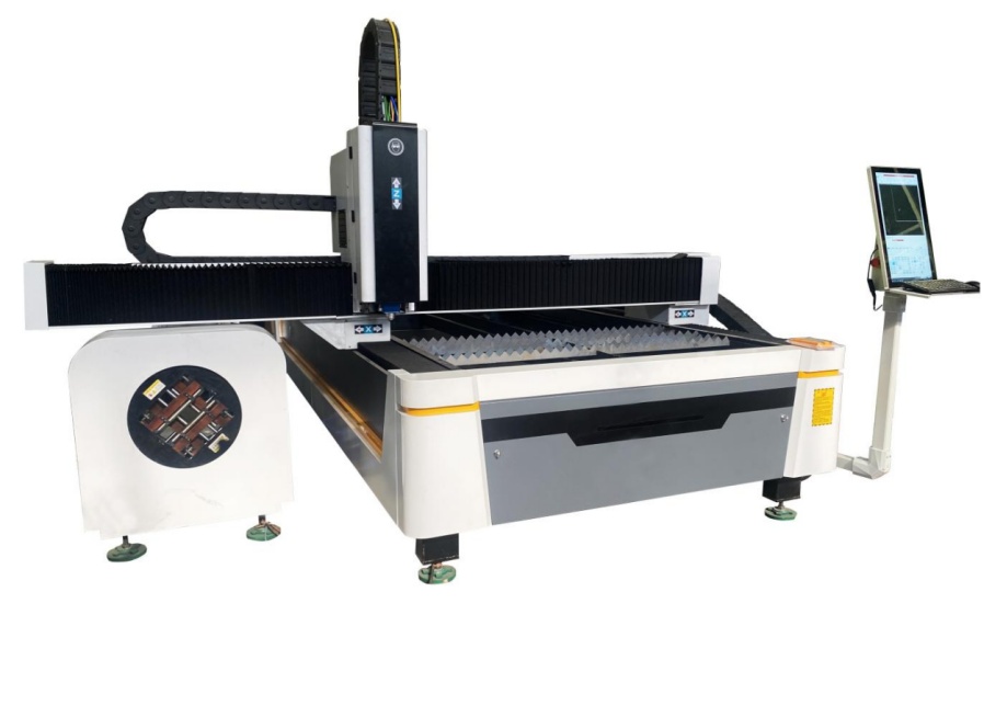 LT3015 CNC Fiber Laser Cutting Machine - 2-in-1 Combined Sheet Metal & Tube Laser Cutter with 3000W Raytools System