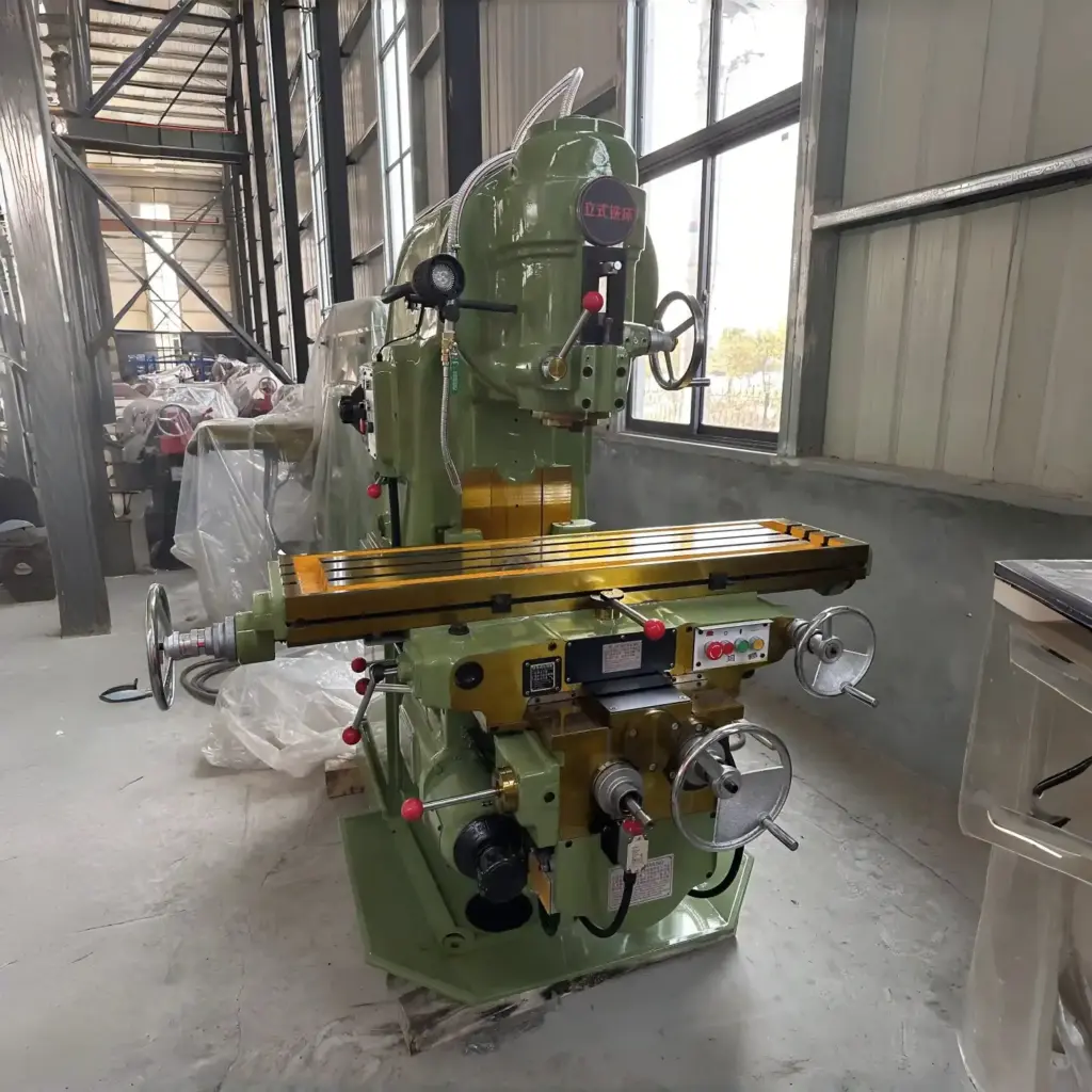 X5040 Heavy-Duty Vertical Milling Machine | ISO 50 Taper | 11kW High-Power Spindle | 1700mmx400mm Precision Workbench Power Milling