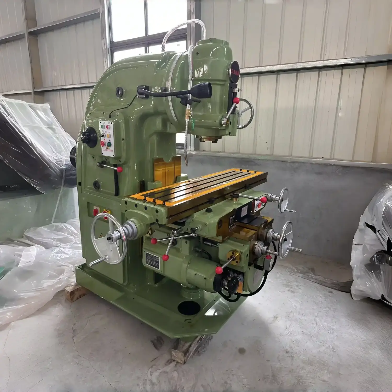X5040 Heavy-Duty Vertical Milling Machine | ISO 50 Taper | 11kW High-Power Spindle | 1700mmx400mm Precision Workbench Power Milling