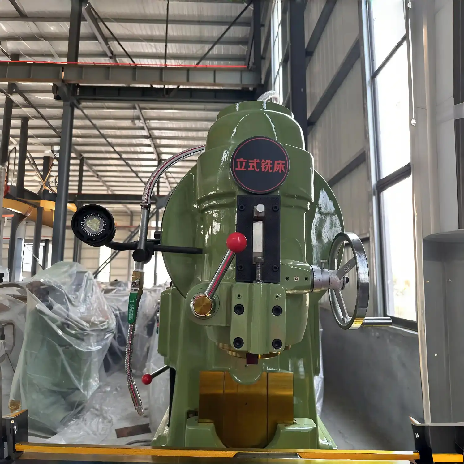 X5040 Heavy-Duty Vertical Milling Machine | ISO 50 Taper | 11kW High-Power Spindle | 1700mmx400mm Precision Workbench Power Milling