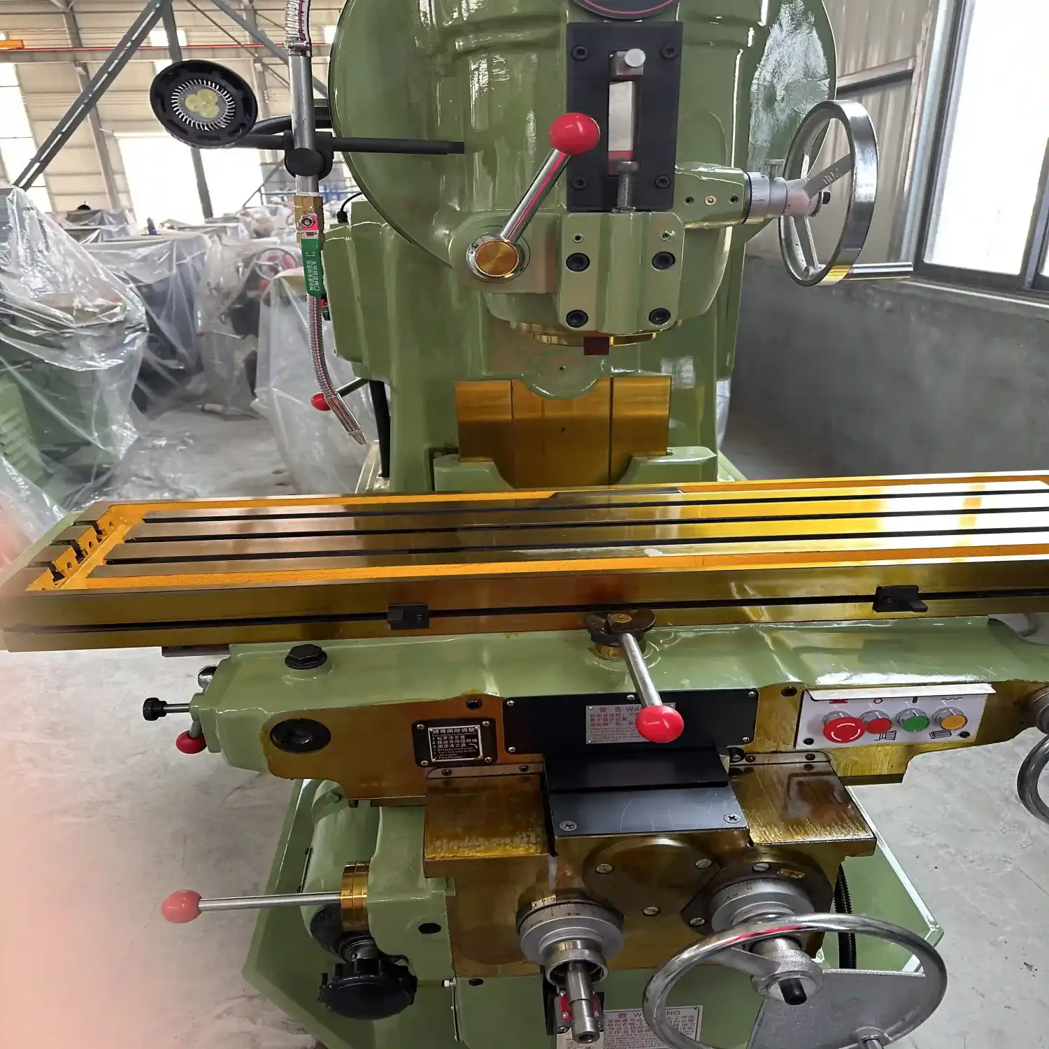 X5040 Heavy-Duty Vertical Milling Machine | ISO 50 Taper | 11kW High-Power Spindle | 1700mmx400mm Precision Workbench Power Milling