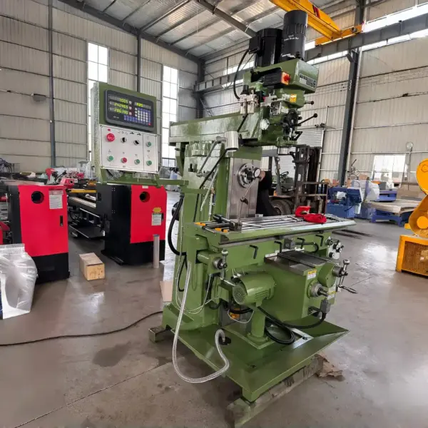 X6336 Universal Milling Machine | 1500x360mm Table area | XYZ Axis Automatic Feed | pneumatic Spindle (5HP Vertical / 4kW Horizontal)